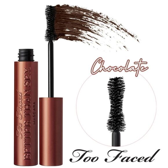 Too Faced Better Than Sex Chocolate Brown Mascara - Picture 1 of 9